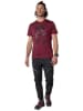 DYNAFIT Functioneel shirt "ARTIST SERIES" bordeaux