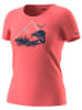 DYNAFIT Funktionsshirt "ARTIST SERIES" in Lachs