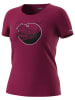 DYNAFIT Functioneel shirt "Artist Series" paars