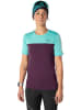 DYNAFIT Funktionsshirt "TRAVERSE S-TECH" in Lila/ Türkis
