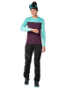 DYNAFIT Funktionslongsleeve "TRAVERSE S-TECH" in Lila/ Türkis