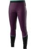 DYNAFIT Funktionsleggings "ALPINE HYBRID" in Lila/ Schwarz