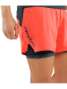 DYNAFIT 2in1-Funktionsshorts "ALPINE PRO" in Orange/ Schwarz