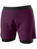 DYNAFIT 2-in-1 functionele short "ALPINE PRO" paars/zwart