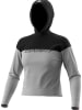 DYNAFIT Funktionshoodie "DRIRELEASE" in Grau/ Schwarz