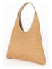 maison héritage PARIS Schultertasche "Mald" in Beige - (B)38 x (H)47 cm