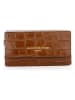 maison héritage PARIS Leder-Umhängetasche "Nyx" in Hellbraun - (B)19 x (H)10 x (T)5 cm