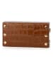 maison héritage PARIS Leder-Umhängetasche "Nyx" in Hellbraun - (B)19 x (H)10 x (T)5 cm