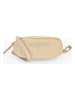 maison héritage PARIS Leder-Brustbeutel "Kimi Paille" in Beige - (B)26 x (H)14 x (T)8 cm