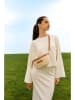 maison héritage PARIS Leder-Brustbeutel "Kimi Paille" in Beige/ Hellbraun - (B)26 x (H)14 x (T)8 cm