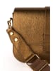 maison héritage PARIS Leder-Umhängetasche "Monica" in Gold - (B)25 x (H)16 x (T)9 cm