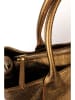 maison héritage PARIS Leder-Henkeltasche "Milia" in Gold - (B)39 x (H)25 x (T)17 cm
