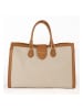 maison héritage PARIS Skórzany shopper bag w kolorze jasnobrązowo-beżowym - 46 x 32 x 15 cm