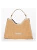 maison héritage PARIS Leder-Henkeltasche "Mini Cassis" in Beige - (B)31 x (H)22 x (T)11 cm