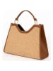 maison héritage PARIS Leren handtas "Mini Cassis" beige/lichtbruin - (B)31 x (H)22 x (D)11 cm