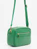 maison héritage PARIS Leder-Umhängetasche "Gaby Box" in Grün - (B)28 x (H)22 x (T)8 cm
