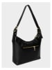 maison héritage PARIS Leder-Schultertasche "Thoi" in Schwarz - (B)32 x (H)30 x (T)9 cm