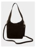 maison héritage PARIS Leder-Schultertasche "Clison Suede" in Braun - (B)24 x (H)45 x (T)8 cm