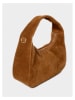 maison héritage PARIS Leder-Henkeltasche "Gisor Suede" in Hellbraun - (B)29 x (H)29 x (T)10 cm