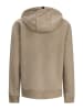 Retour Hoodie "Giome" in Hellbraun