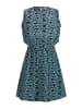 Retour Jurk "Gloria" blauw/zwart
