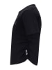 Retour Shirt "Kathlyn" in Schwarz
