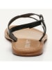CALANK Leren sandalen zwart