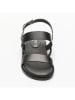 CALANK Leder-Sandalen in Schwarz