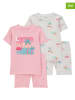carter's 2-delige set: pyjama's grijs/lichtroze