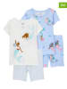 carter's 2er-Set: Pyjamas in Hellblau/ Grau