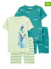 carter's 2-delige set: pyjama's turquoise/groen