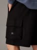 Calvin Klein Sweatshorts in Schwarz