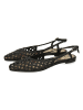 MELVIN & HAMILTON Leder-Slingballerinas "Alexa" in Schwarz