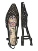 MELVIN & HAMILTON Leder-Slingballerinas "Alexa" in Schwarz