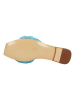 MELVIN & HAMILTON Leren slippers "Brooke" lichtblauw