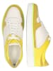 MELVIN & HAMILTON Leder-Sneakers "Adele" in Gelb/ Weiß