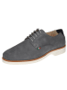 Cinque Leren veterschoenen "Giorgio" grijs