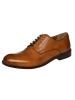 Cinque Leder-Schnürschuhe "Leonardo" in Hellbraun