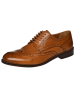 Cinque Leder-Schnürschuhe "Leonardo" in Hellbraun