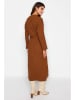 trendyol Gebreide jurk bruin
