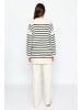 trendyol 2tlg. Outfit in Creme/ Schwarz