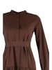 trendyol Kleid in Dunkelbraun