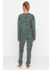 trendyol Pyjama groen/rood