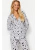 trendyol Pyjama in Grau