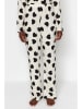 trendyol Pyjama crème/zwart