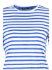 trendyol Longsleeve blauw/wit