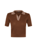 trendyol Bluse in Hellbraun/ Beige