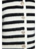 trendyol Cardigan in Creme/ Schwarz