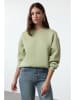 trendyol Sweatshirt in Grün