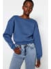 trendyol Bluza w kolorze niebieskim